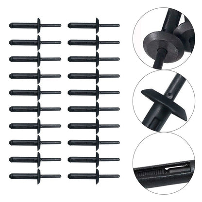 20X Nylon Trim Fasteners for Jeep Dodge (No Known Part Numbers)