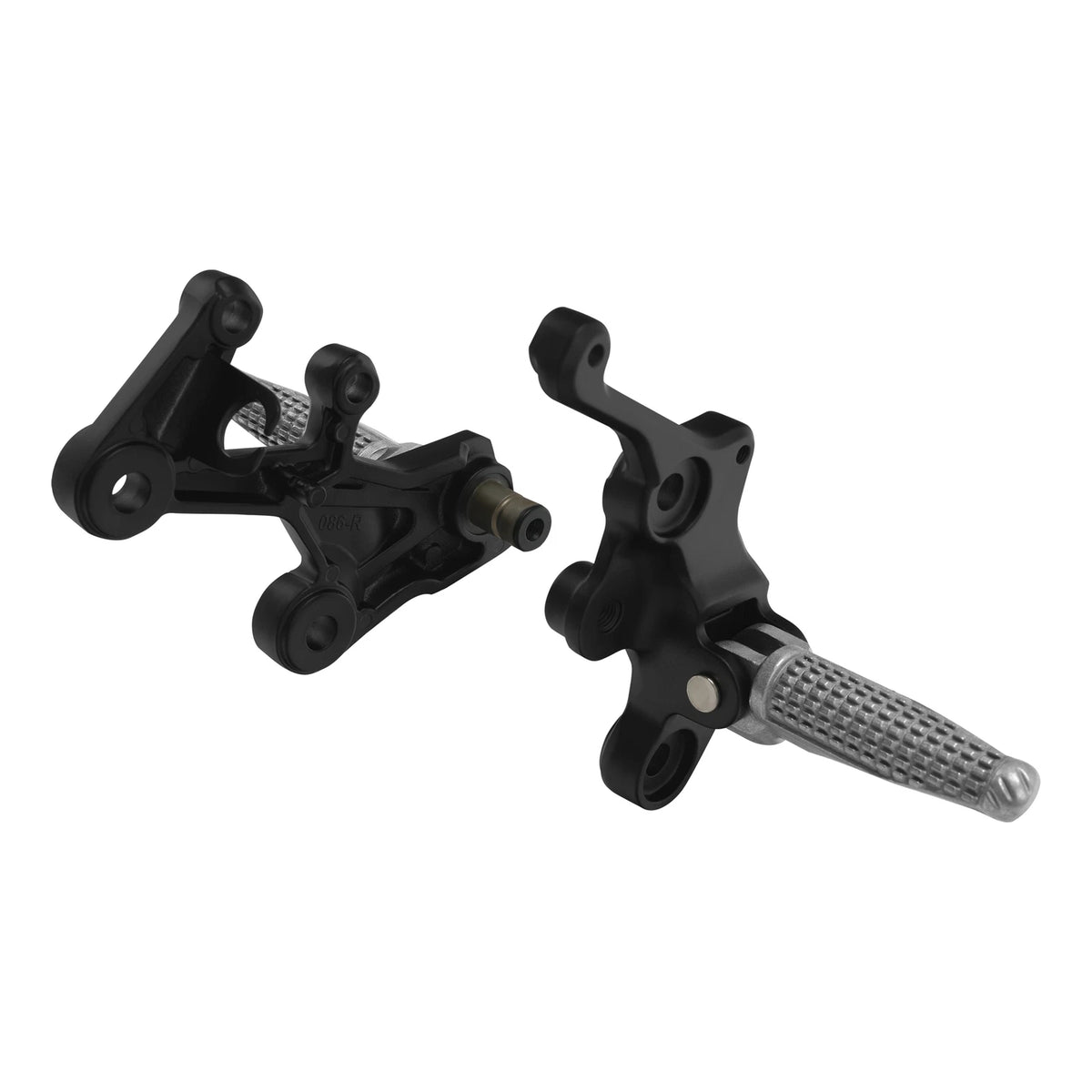 Driver Footpegs Footrest Bracket for Kawasaki Ninja 400 Z400 (2018–2024)