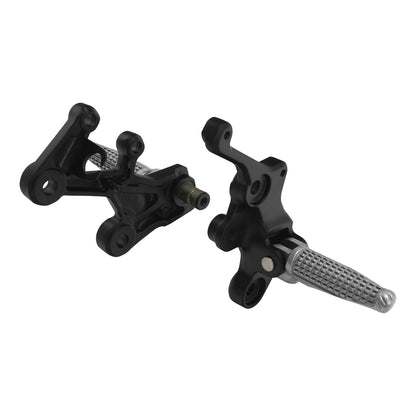 Driver Footpegs Footrest Bracket for Kawasaki Ninja 400 Z400 (2018–2024)