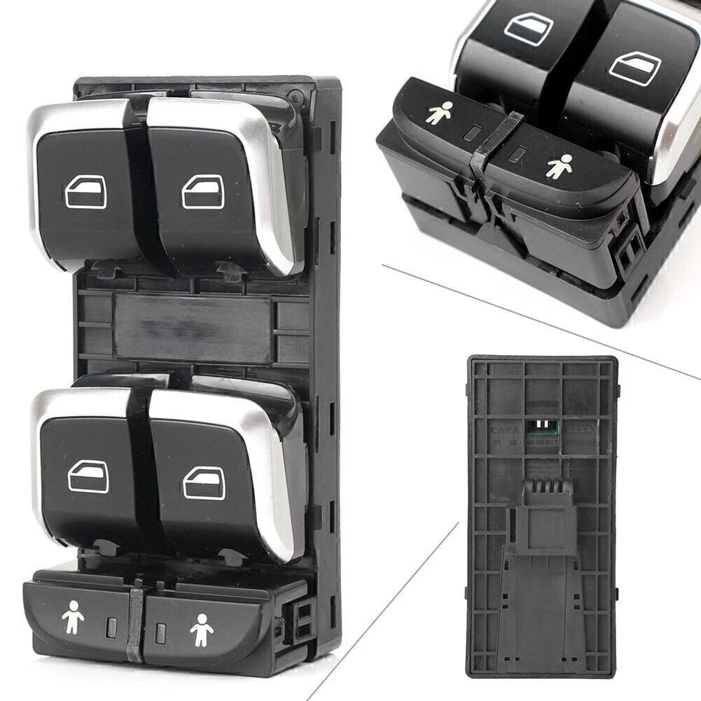Electric Master Window Control Switch for Audi A6 S6 A7 Q3 (2012–2018) 4GD959851B