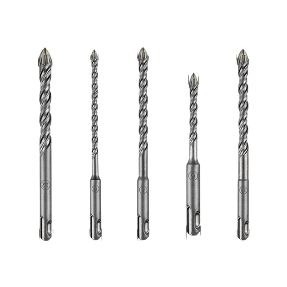 Efficient Cross Drill Bit for SDS PLUS (2010–2023)