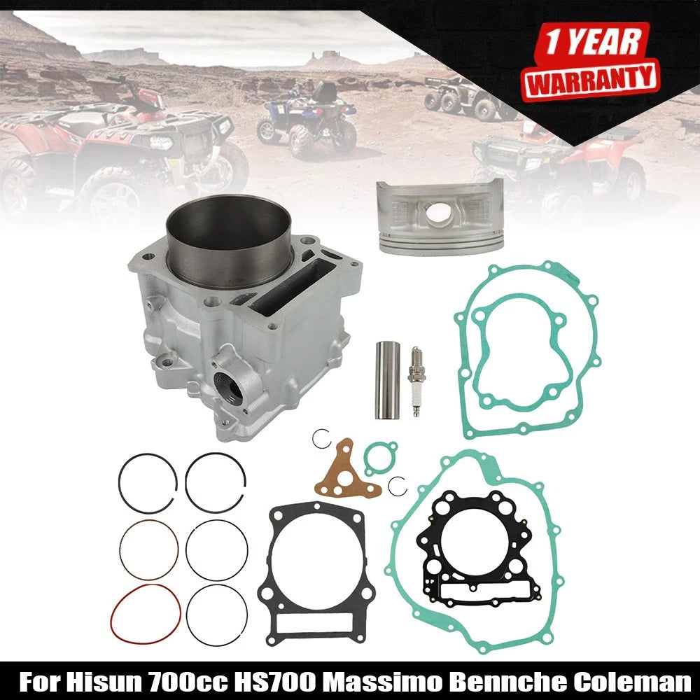 Cylinder Piston Top End Kit for Hisun 700cc ATV UTV (2015–2023)
