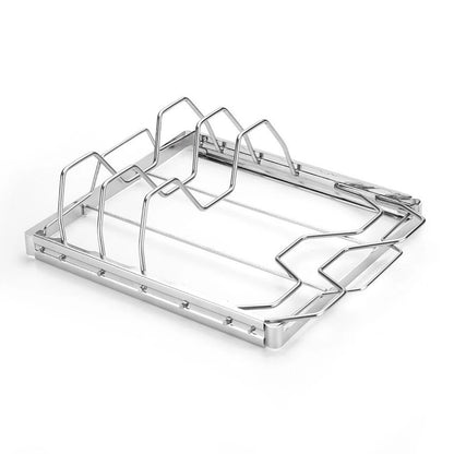 Foldable BBQ Grill Rack for Camping Picnic Meat Grilling
