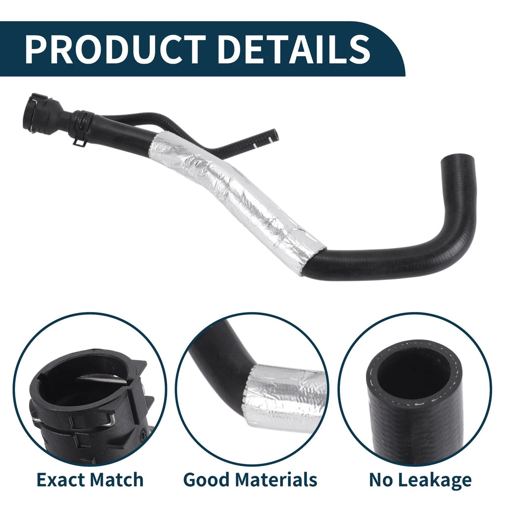 Radiator Hose No.3C0122157FH for Audi TT (2009–2010)