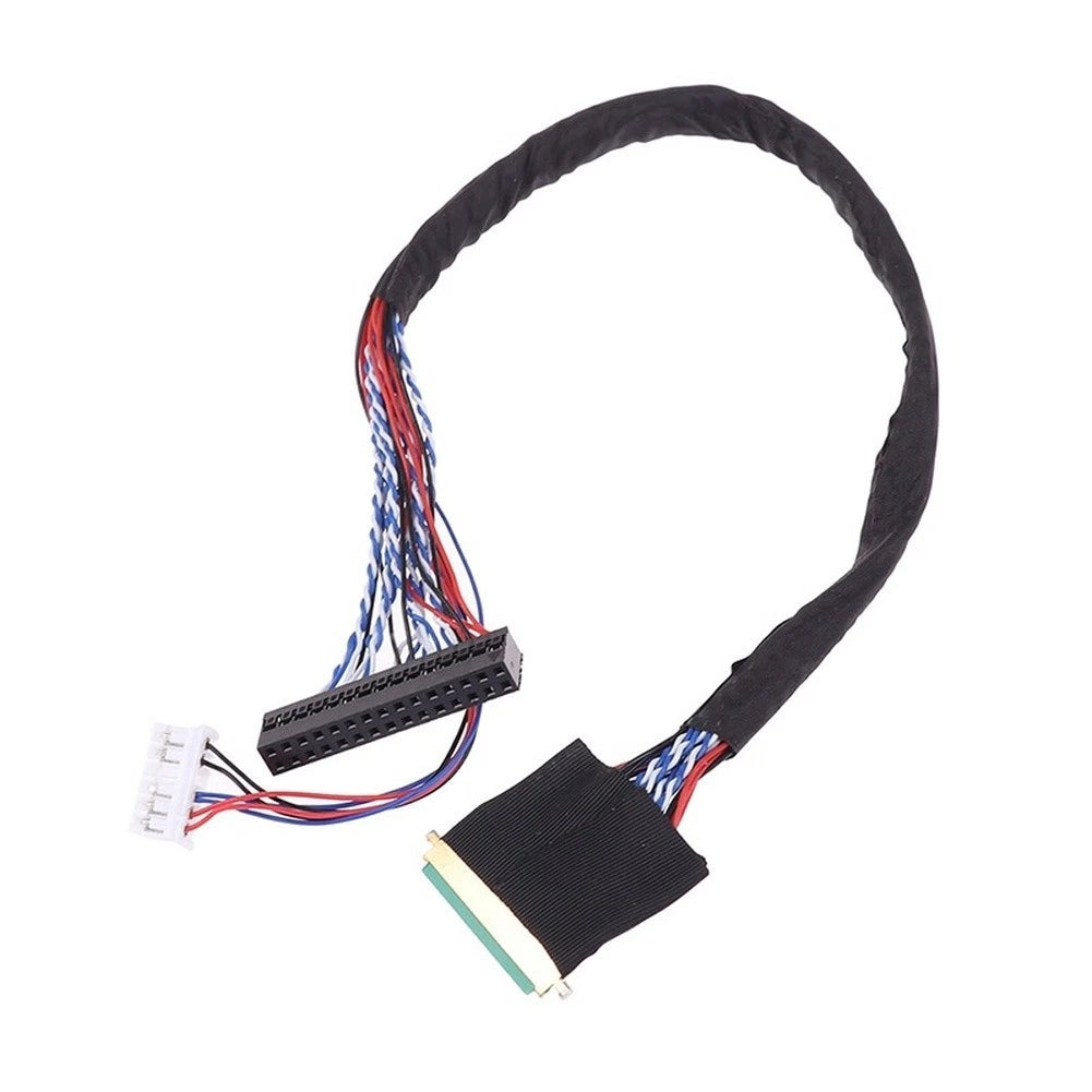LVDS Cable for 10.1 15.6 Inch LCD Panels (IPEX20455 20453)
