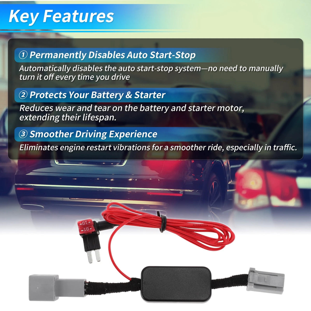 Auto Start Stop Eliminator for Nissan Rogue (2023–2025)