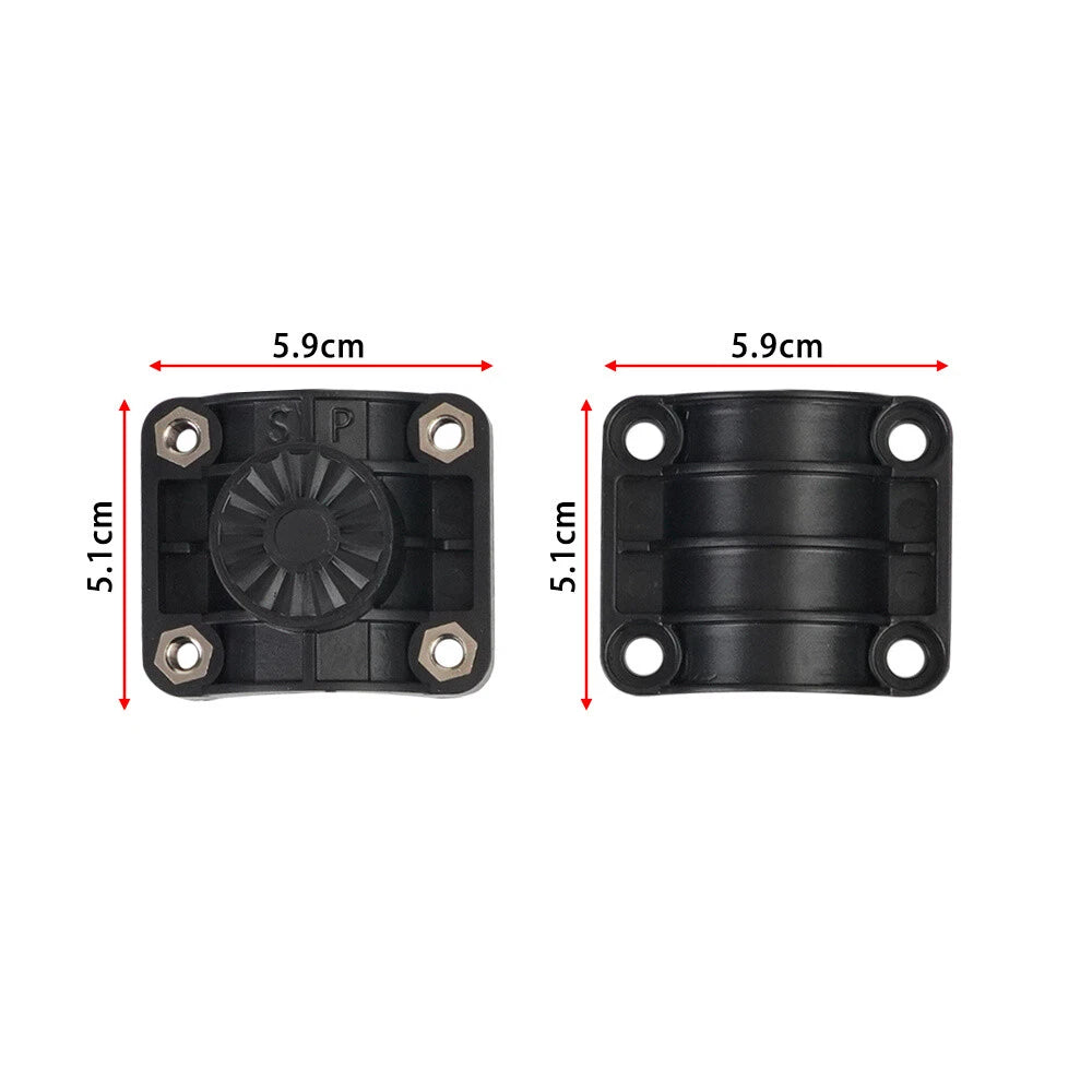 Set of 1 Degree Livescope Pole Mount for Panoptix LVS32 Transducer