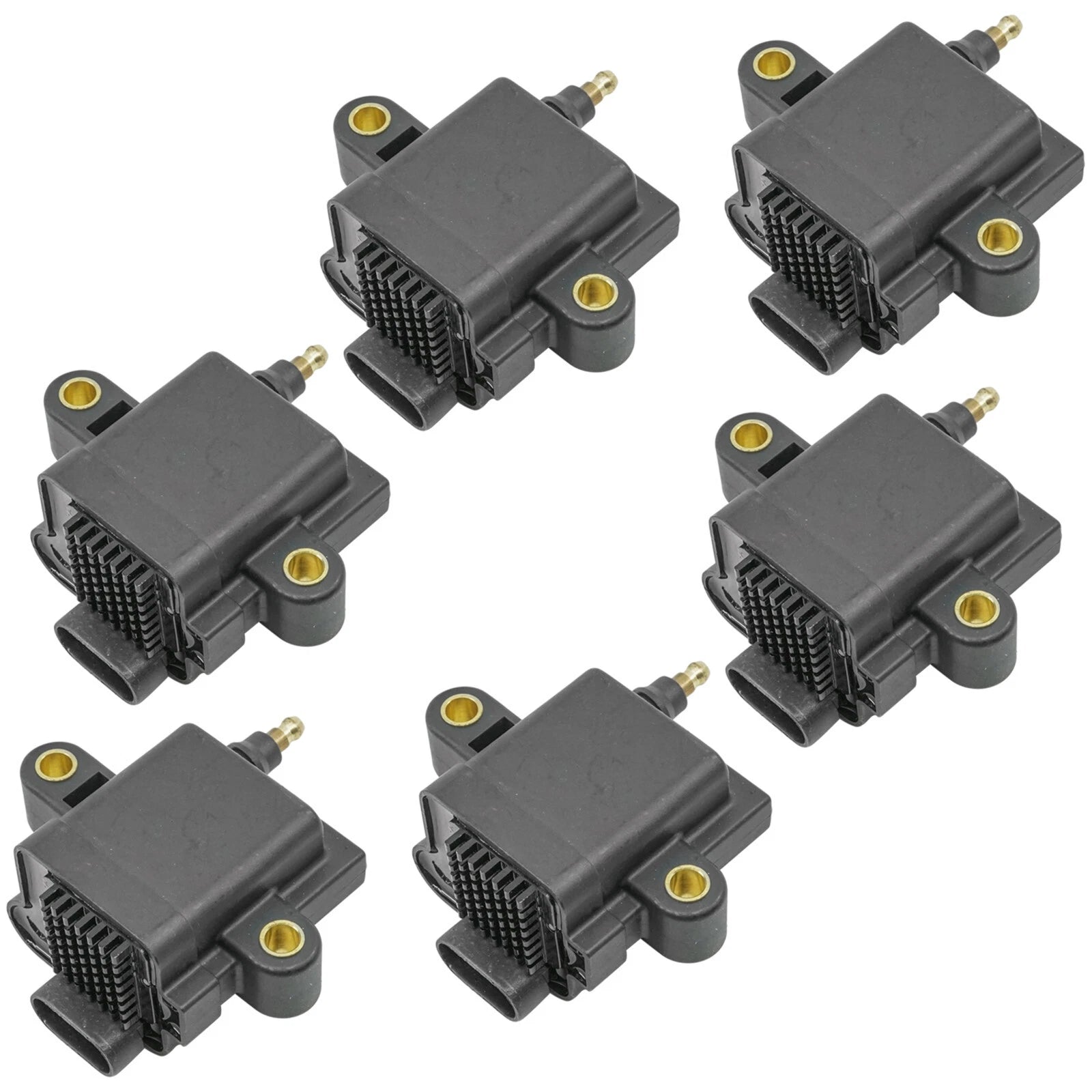 6-Pack Ignition Coils for Mercury Outboard 150Hp 175Hp 2.5L