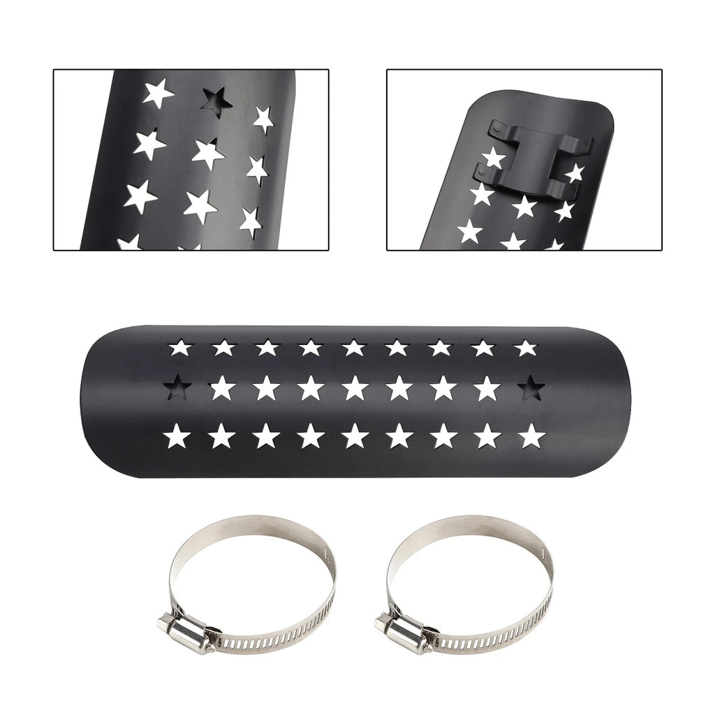 Exhaust Side Bracket Cover for Motorcycle Scooter Cub