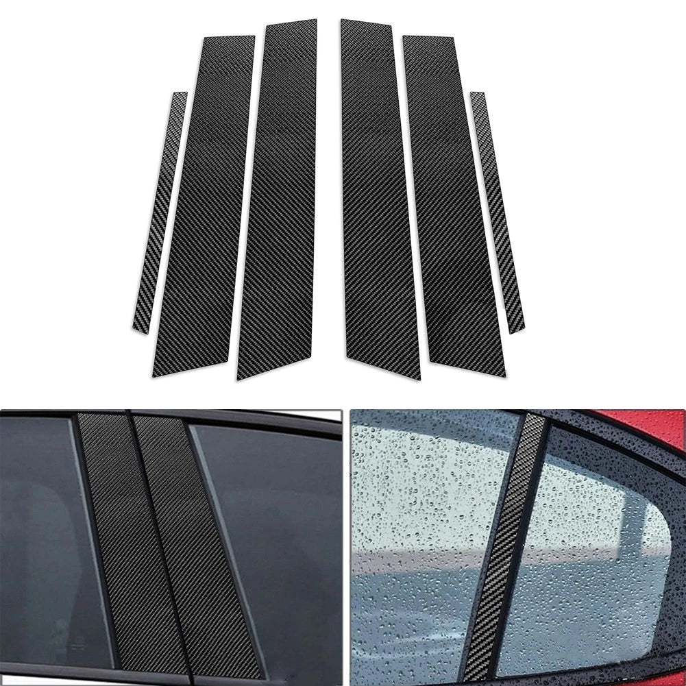 B Pillar Post Panel Window Cover Trim for Alfa Romeo Giulia (2017–2021)