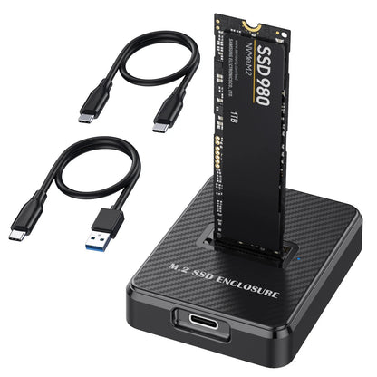 M.2 NVMe & SATA to USB C Dock Station Adapter (10Gbps)