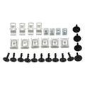 28 PCS Engine Undertray Cover Clips Fitting Kit for Audi A4 B8 A5 8T (2008–2016)