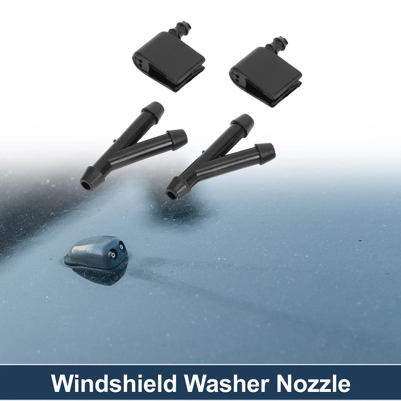 Windshield Washer Nozzle with Hose Connector for Mercedes-Benz (2000–2017)