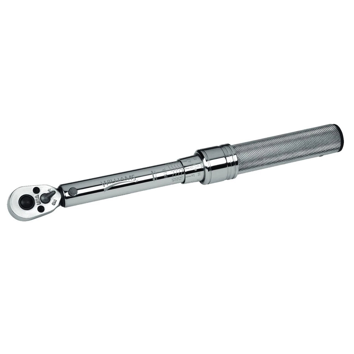 3/8 Drive Micro-Adjustable Torque Wrench 5-75 ft-lb with Non-Slip Grip