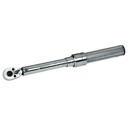 3/8 Drive Micro-Adjustable Torque Wrench 5-75 ft-lb with Non-Slip Grip