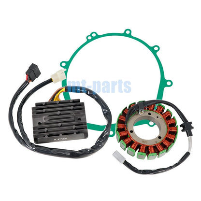 Stator Coil + Regulator + Gasket for Kawasaki VN1500 Vulcan 1500 (2002–2003)