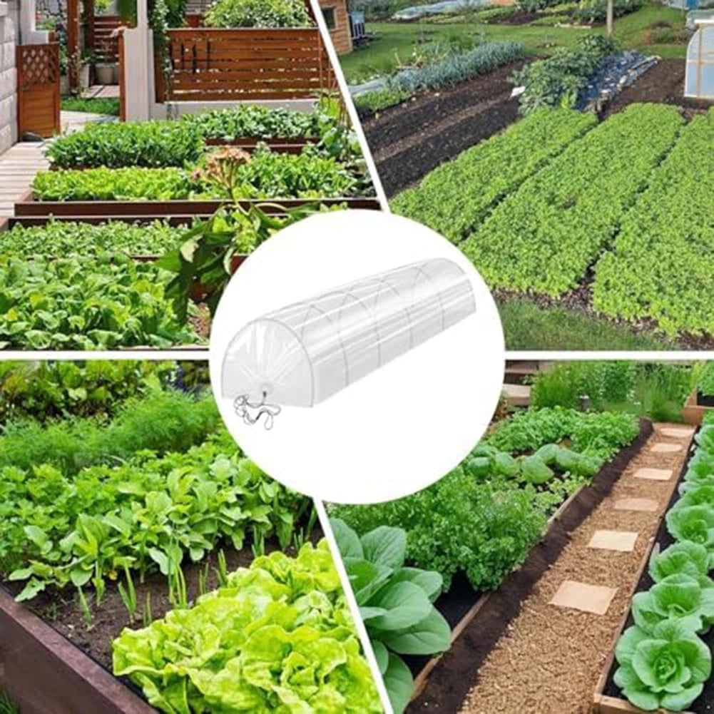 Garden Shade Tunnel Mini Greenhouse for Easy Setup and Flexible Frame