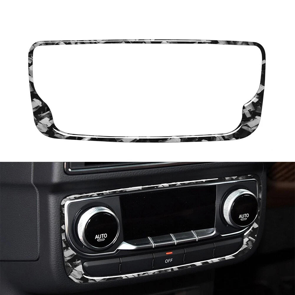 Rear AC Climate Switch Control Panel Cover Trim for Audi Q7 SQ7 (2016–2019)