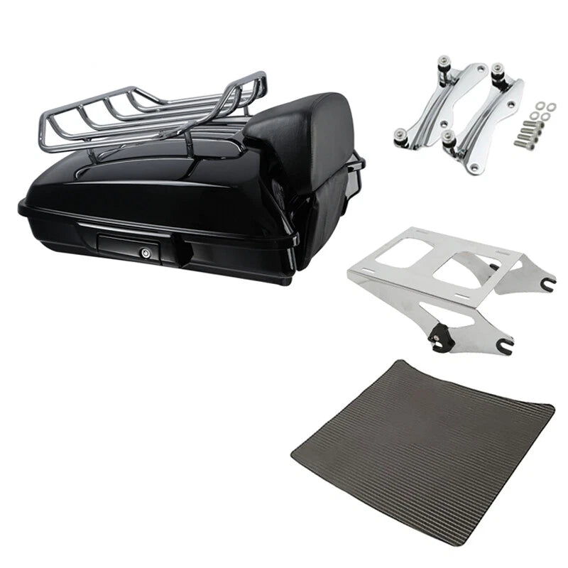 Trunk Backrest Mount Docking for Harley Touring Street Glide (2014–2026)