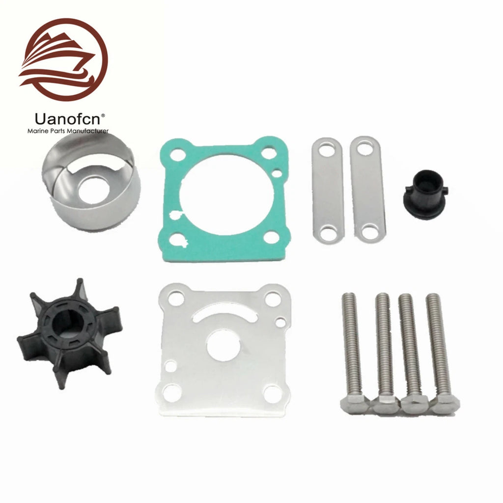 Outboard Water Pump Impeller Kit for Yamaha 6HP 8HP (6N0-W0078-A0-00, 18-3460)