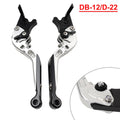 CNC Silver Extendable Brake Clutch Levers for Ducati Monster (620–796)