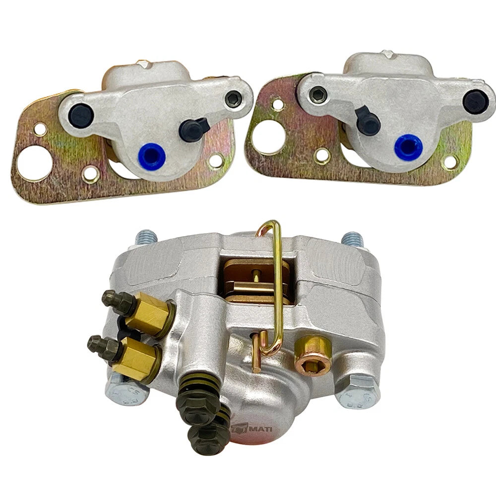 Front Left Right & Rear Brake Calipers w/Pads for Polaris ATV Trail Boss (2003–2006)