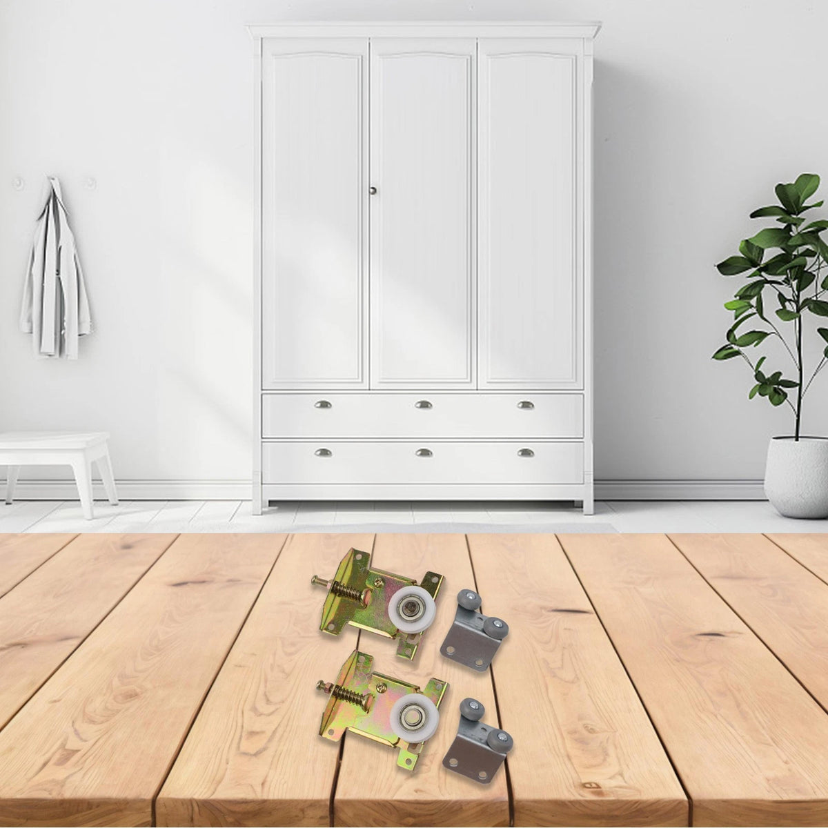 Sliding Door Wheels for Wardrobes (2010–2023)
