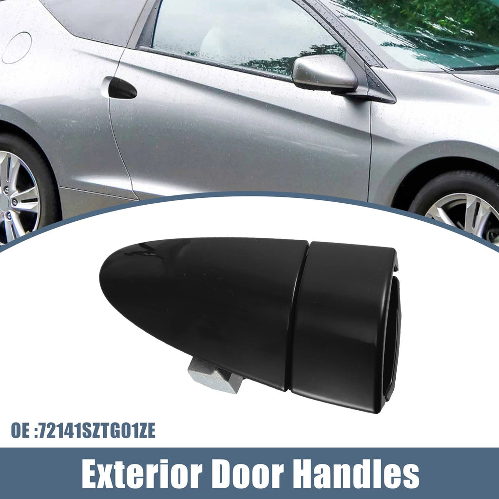 Front Right Exterior Door Handle Replacement Black for Honda CRZ (2011–2016)