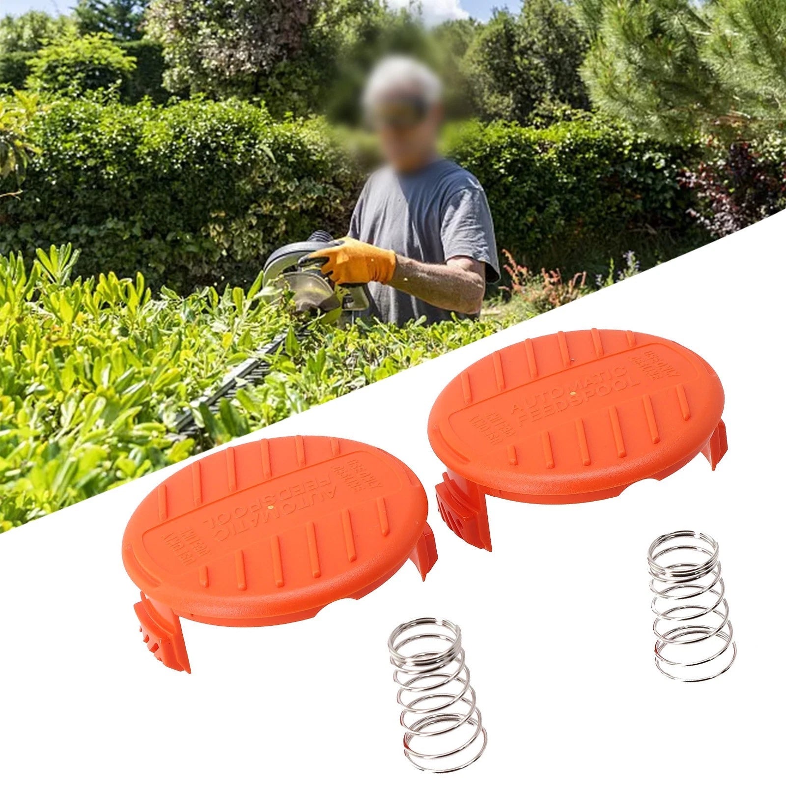Spool Cap Trimmer for Home Park Garden (ABS Material)