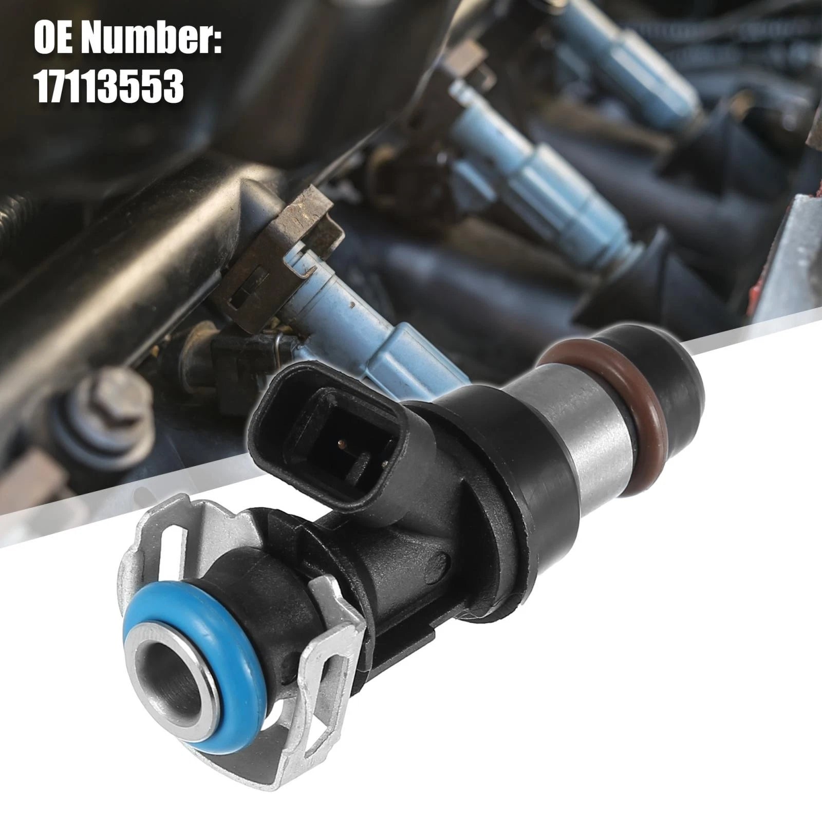 8pc Fuel Injector Replacement for Chevy Silverado GMC Sierra 6.0L (2000–2000)