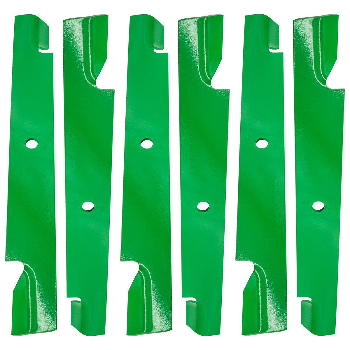 High Lift Blade Deck Notched for Exmark 72 Inch Deck (24 1/2 Inch)