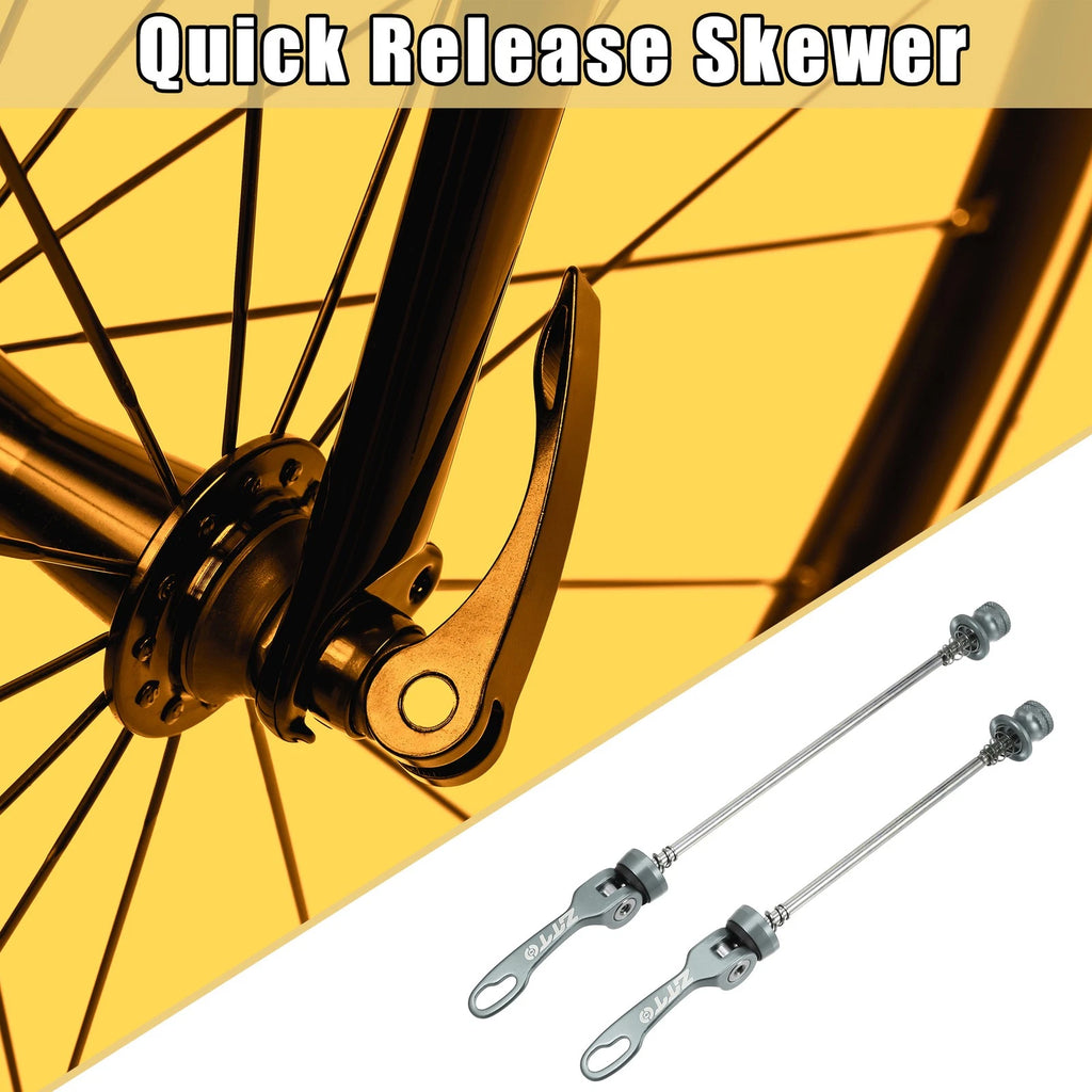 Bicycle Quick Release Axles Skewers Front Rear Pair for 150mm 190mm (150–190mm)