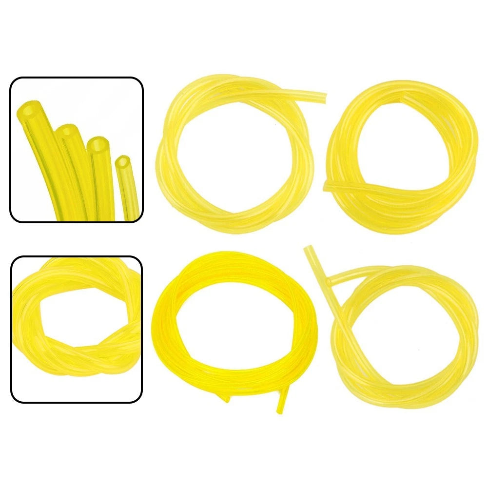 4 Sizes Air Fuel Line Hose Yellow 16Ft Tube for 2 Cycle Small Engine