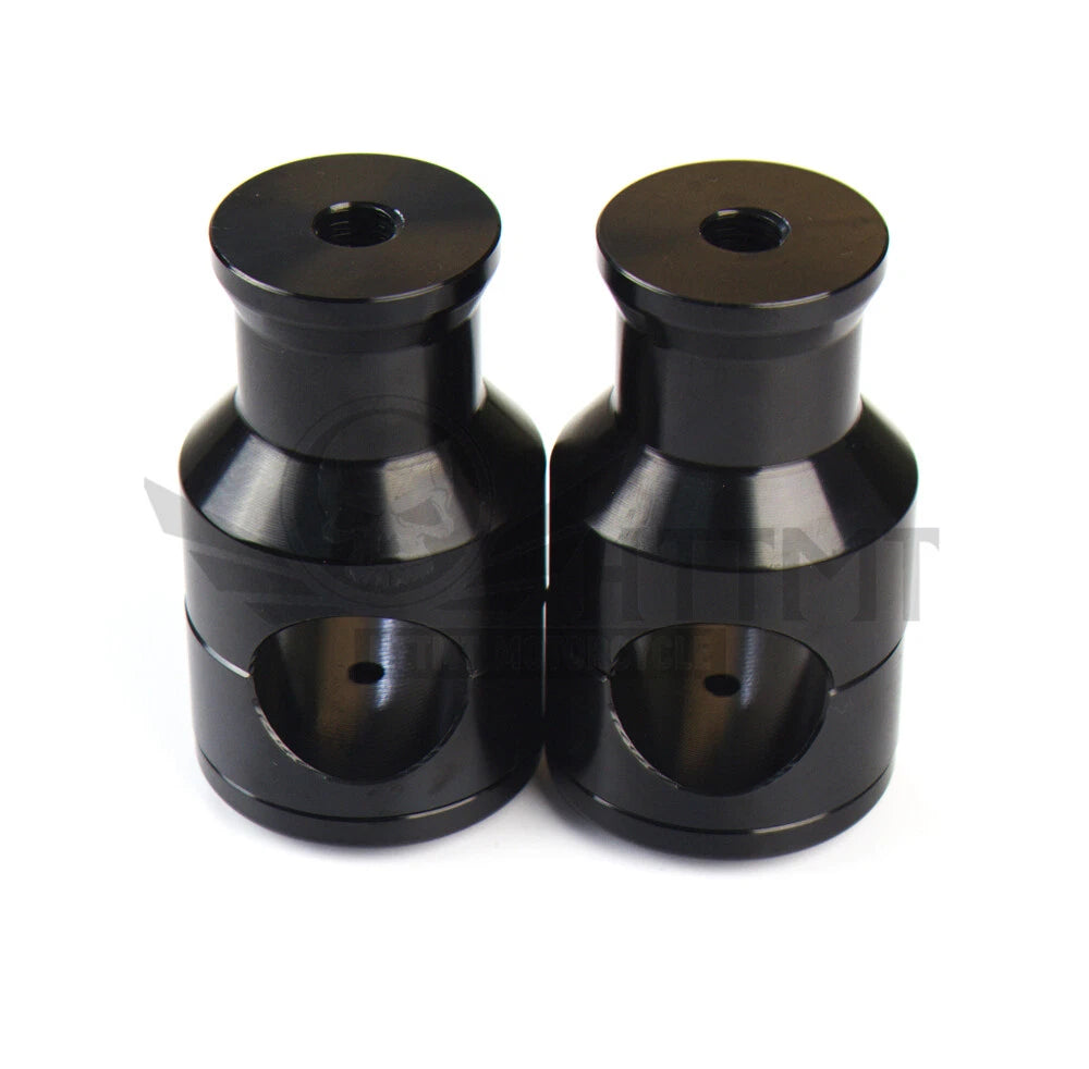 2" Rise Handlebar Risers for Harley (1.25" Mount)