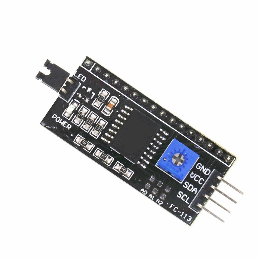 LCD1602 Adapter Board for Arduino 5V Systems (I2C Interface)