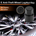 Wheel Lock Lug Nut for Toyota and Lexus Key Socket Removal Tool (1990–2024)