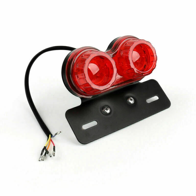 LED Rear Tail Light Brake Indicator for Motorcycle (12V) T9