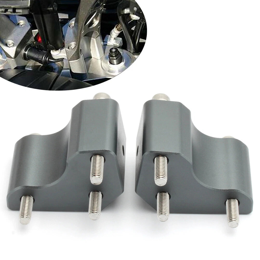 2" Handlebar Riser Spacer Kit for Kawasaki Concours 1400 ABS (2008–2022)
