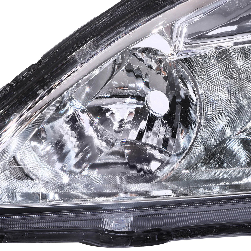 Halogen Chrome Amber Headlights for Honda Accord (2003–2007)