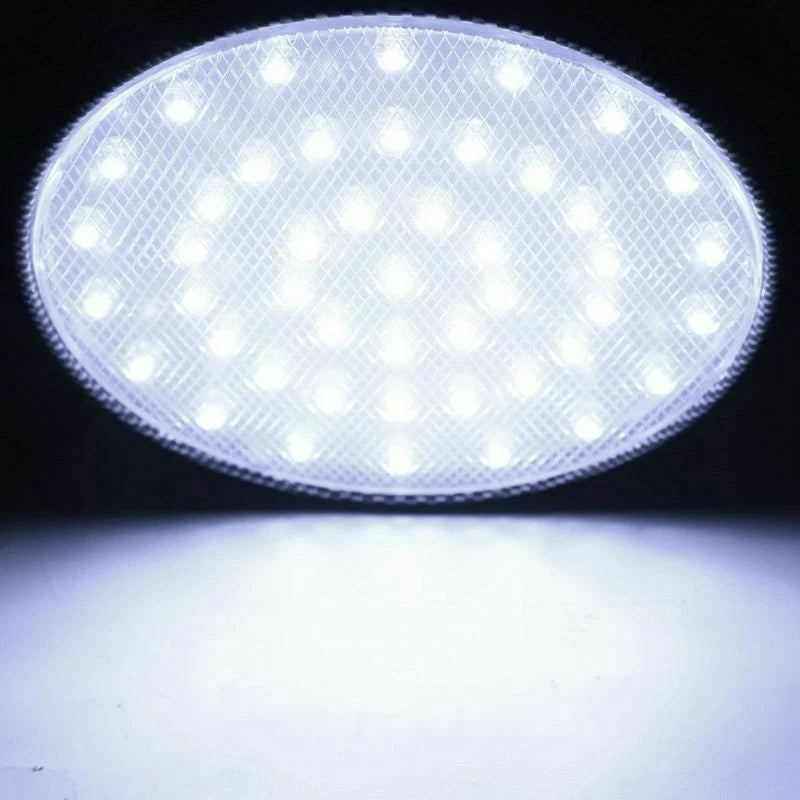 Set of 4 LED Ceiling Cabin Lights for Car Caravan Van Trailer (12V)
