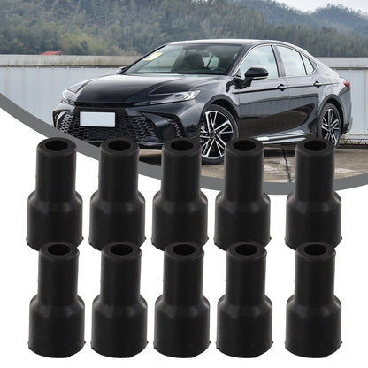 Set of 10 Rubber Spark Plug Connector Caps for (90919-11009)