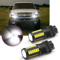 2X 3157 White LED Bulbs for Daytime Running Light (2010–2023)