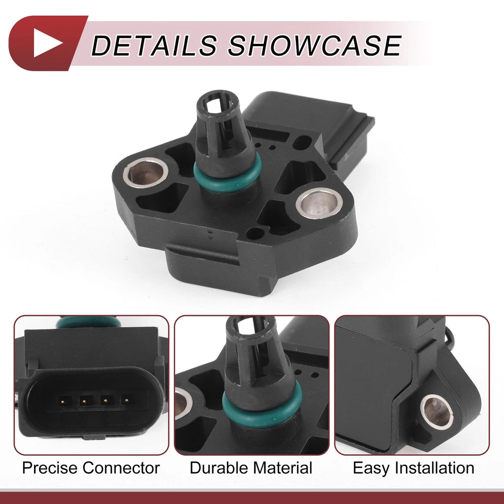 Manifold Absolute Pressure MAP Sensor Replacement for Audi A4 2.0T (2008–2013)