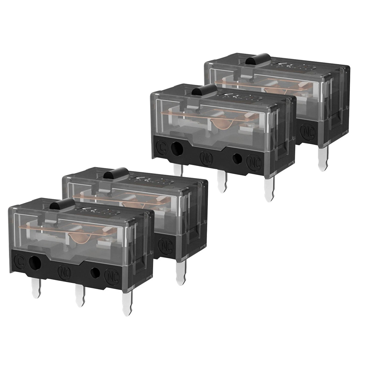 4Pcs Micro Switch Button for GM Kailh 80 Million Click Life