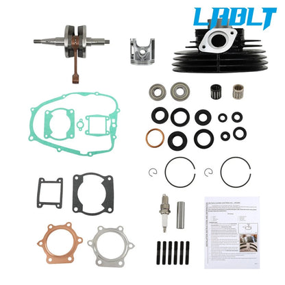 Piston Cylinder Crank Motor Rebuild Gasket Seal Kit for Yamaha Blaster (200)