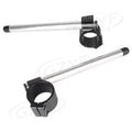 1 Pair New Motorcycle 55mm Left+Right Clip On Handlebar Fork Tube Universal