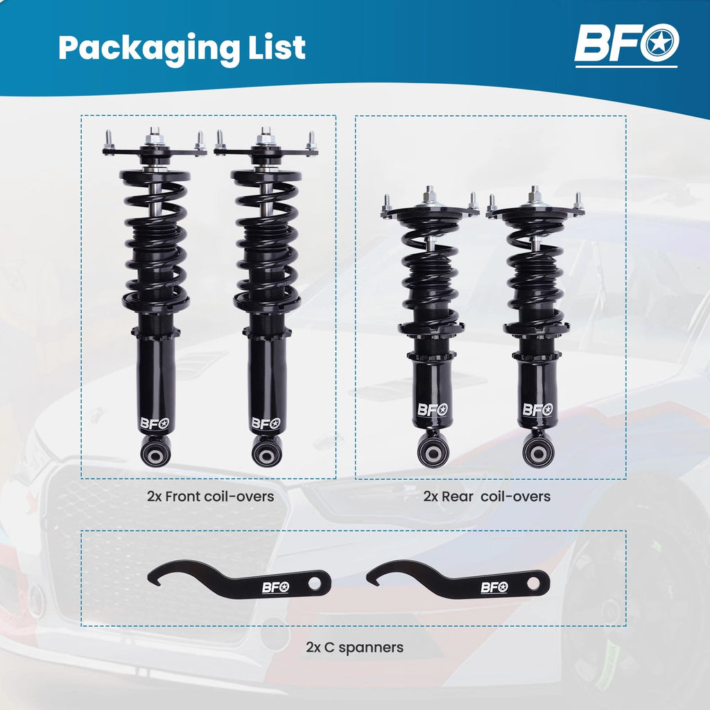 Coilovers Suspension Lowering Kit for Mazda Miata MX5 (1990–2005)