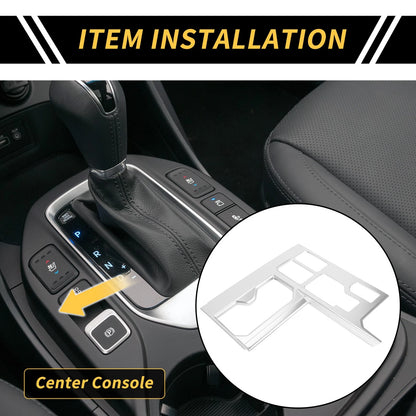 Center Console Gear Shift Frame Panel Water Cup for Toyota Tundra (2022–2024)