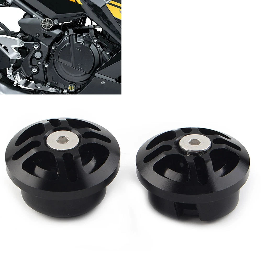 Frame Hole Cover Plug Cap for Kawasaki Ninja 250 400 Z400 (2018–2020)