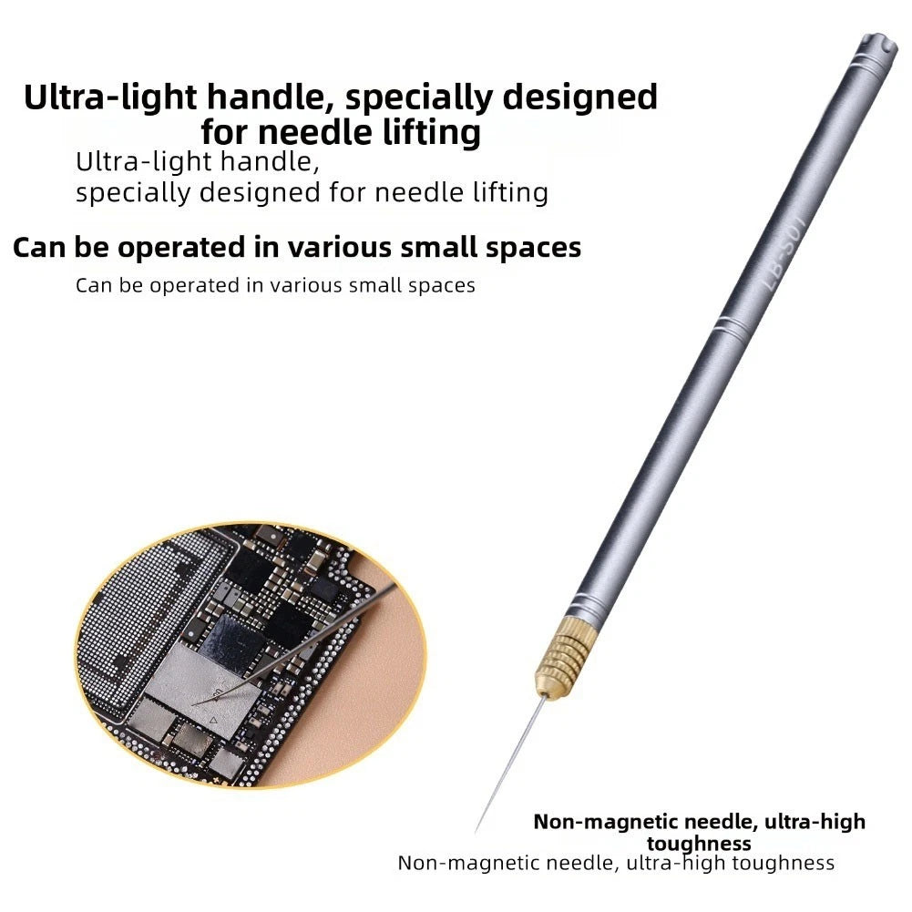 Metal Chuck Handle B L01 S01 for Mobile Phone Motherboard Removal Tool